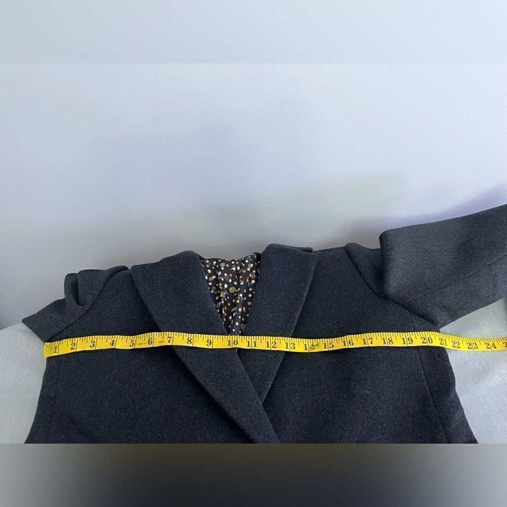 Scotch&soda single-breasted mid-length wool blend coat New Size M - Picture 14 of 15